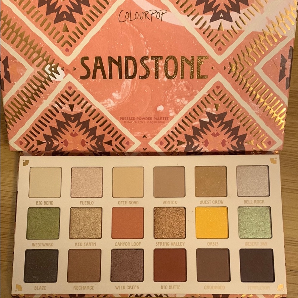 ColourPop Sandstone Eyeshadow Palette